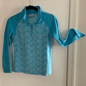 Columbia Kids Turquoise Light Sweatshirt Size M